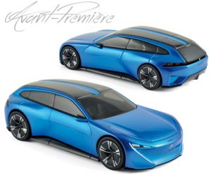Bijzondere concept Peugeot van Norev