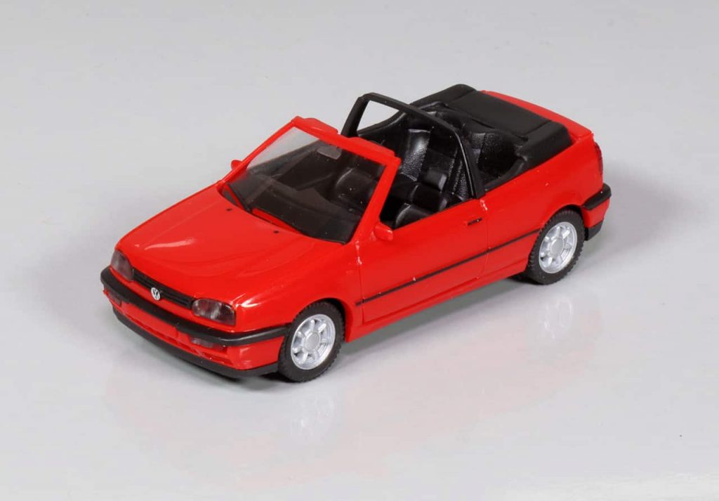 187 Herpa Volswagen Golf III Cabrio