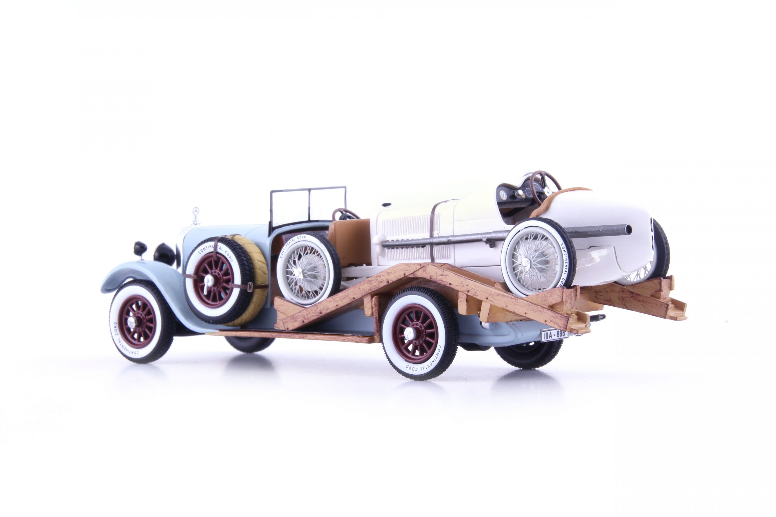 Mercedes Type 15/70/100 PS Tourer racewagentransporter, Autocult