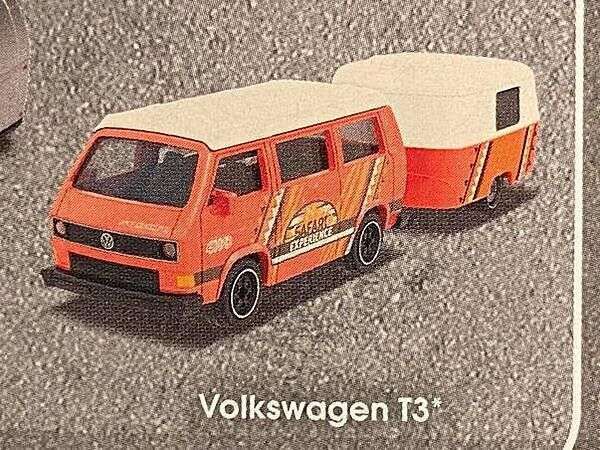 3 inch Majorette Volkswagen Transporter T3