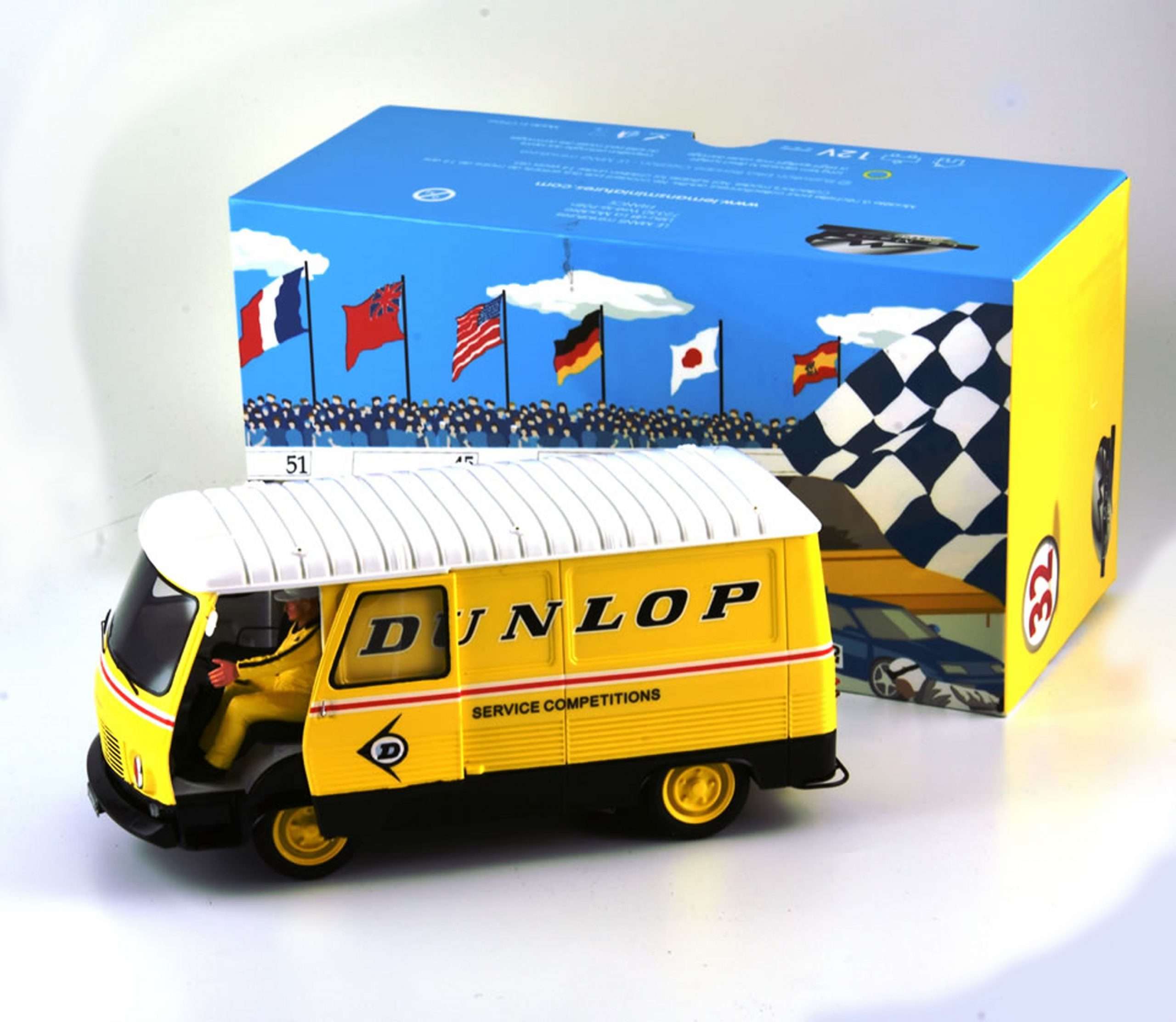 LE MANS miniatures Peugeot J7 Dunlop 3 LE MANS miniatures Peugeot J7 Dunlop 3