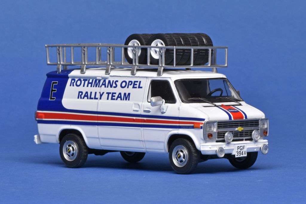 43ixo Chevrolet G series van Opel rallyteam 1983 1
