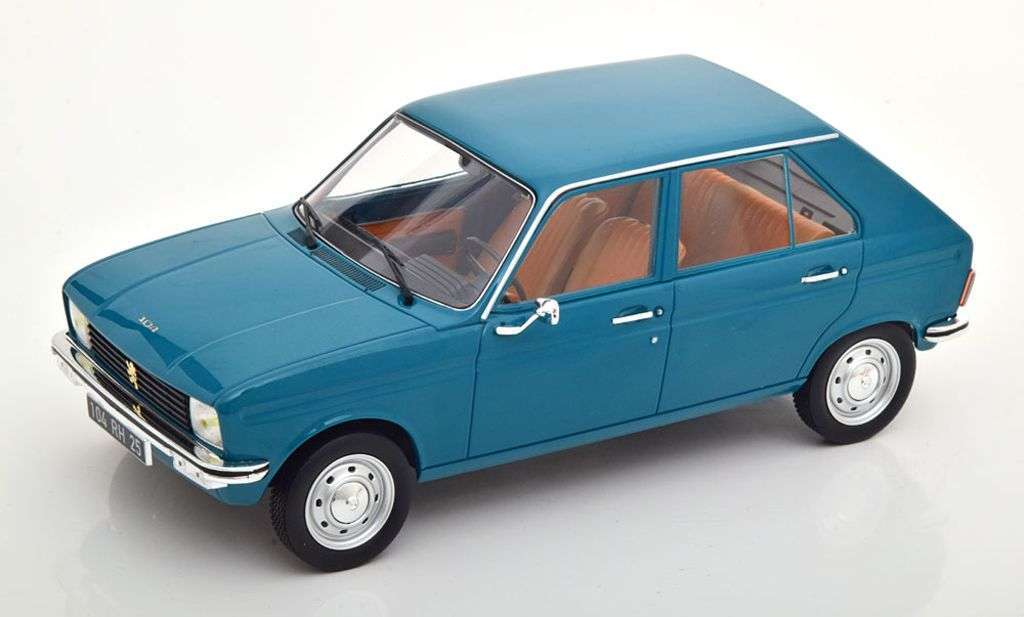 118 Norev Peugeot 104 GL 1977 blauw