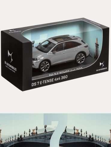 43Norev DS7 e tense 4x4 360 gris laque DS22 MIN X74GL 3