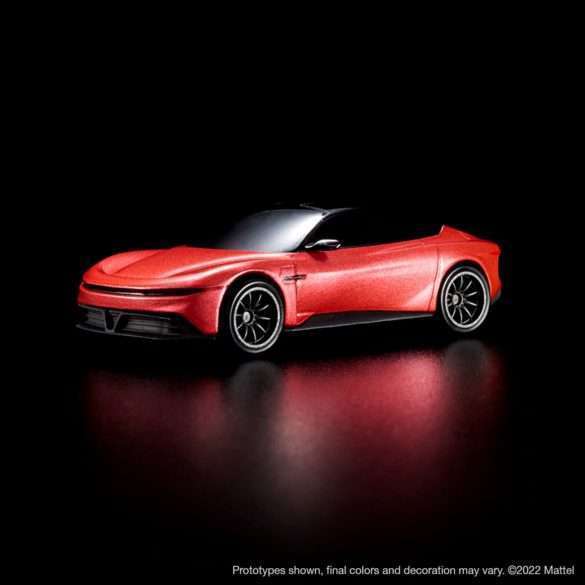 3 inch Hot Wheels DeLorean Alpha5 DeLorean DMC 12 3