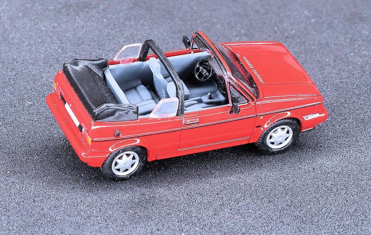 187 PCX87 Volkswagen Golf I Cabriolet rood