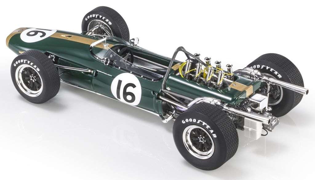 118 GP Replicas Brabham Repco BT19 1966 Dutch GP achter