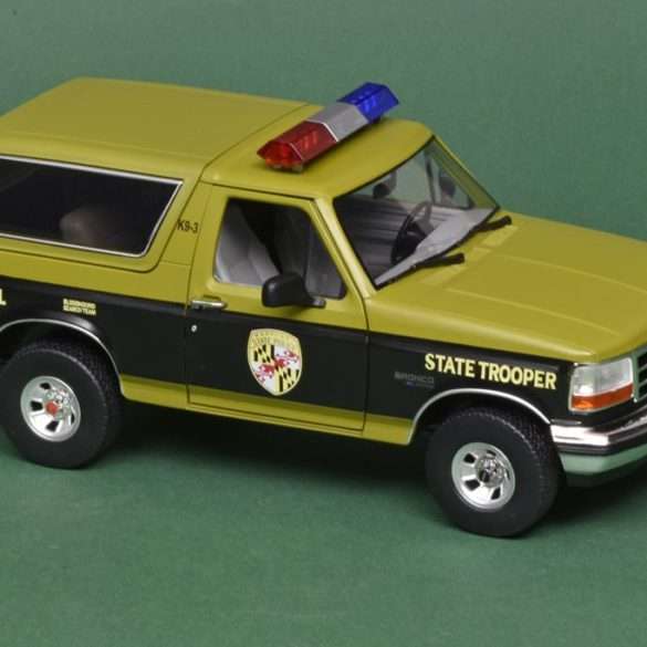 118 Greenlight Ford Bronco 1996 Maryland State Trooper