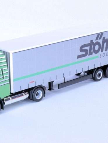187 Herpa Iveco S way LNG met 15m Schuifzeiloplegger