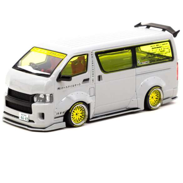 43Tarmac Toyota HiAce widebody grey T43 024 GR 1