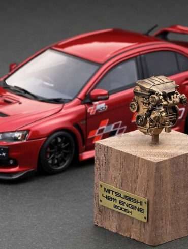 43IgnitionModel Mitsubishi LancerEvoX RedMet Ralliart IG2568 1