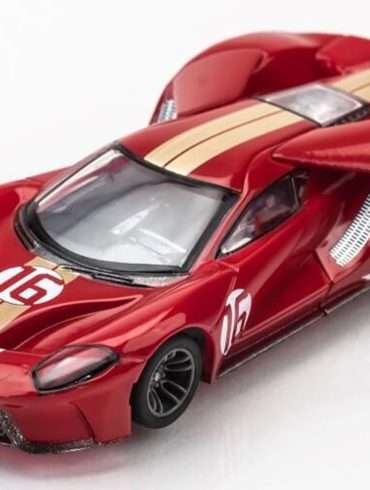 Ford GT heritage red HO slot car 4