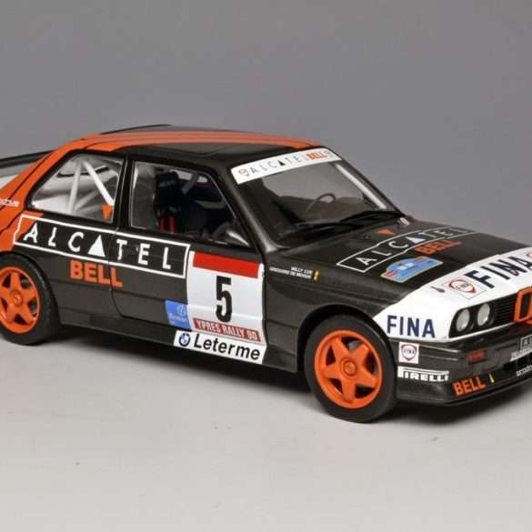 118 Solido BMW M3 E30 Gr A rally Ypres 1990