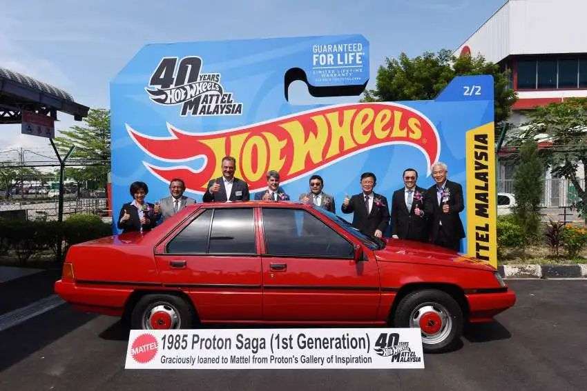 3 inch Hot Wheels Proton Saga 1