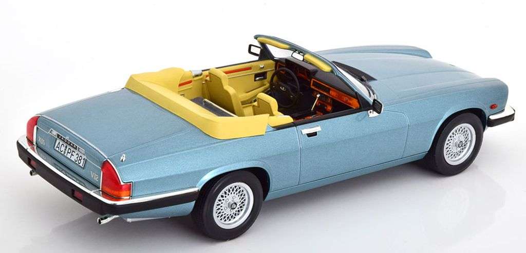 118 Norev Jaguar XJ S convertible 1988 achter