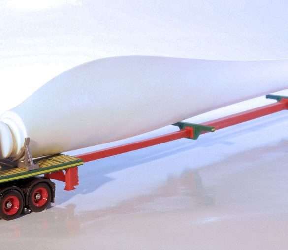 187 Herpa Scania CS20 Nooteboom Teletrailer Wiek