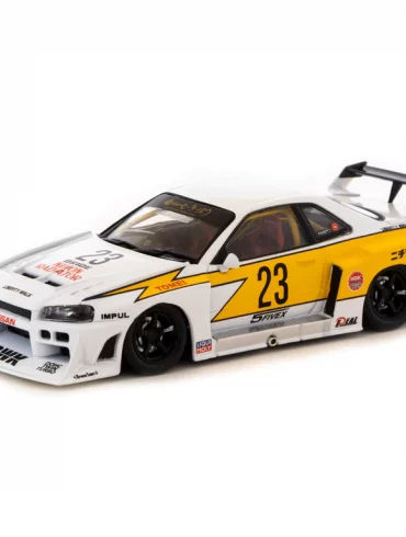 43Tarmac LB ER34 Super Silhouette Skyline T43 021 WH 1