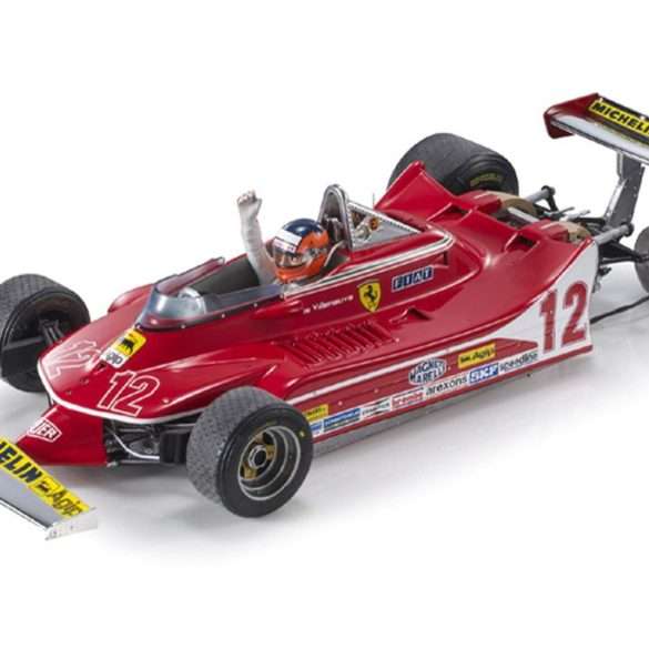 118 GP Replicas Ferrari 312 T 5 1980 Villeneuve Zandvoort