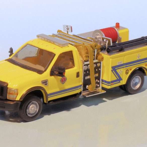 187 River Point Station Ford F 550 Fire truck