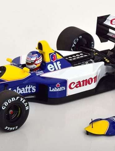 18minic Williams Renault FW14B 1992 Mansell wereldkampioen 1