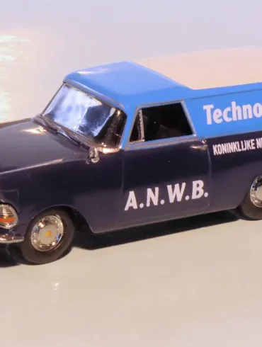 187 Brekina Opel Rekord P2 ANWB Technomobiel