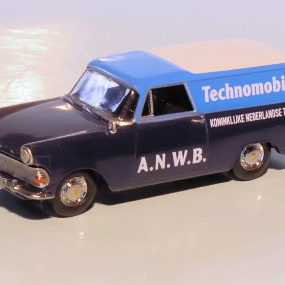 187 Brekina Opel Rekord P2 ANWB Technomobiel