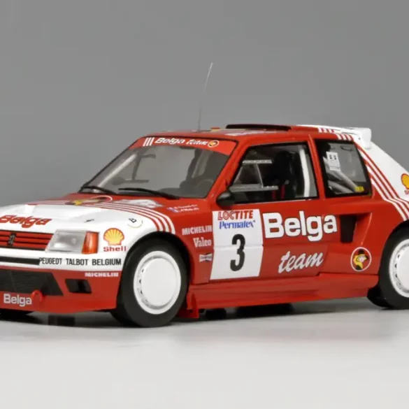 18Ixo Peugeot 205 T16 Rally Ypres 1985 1