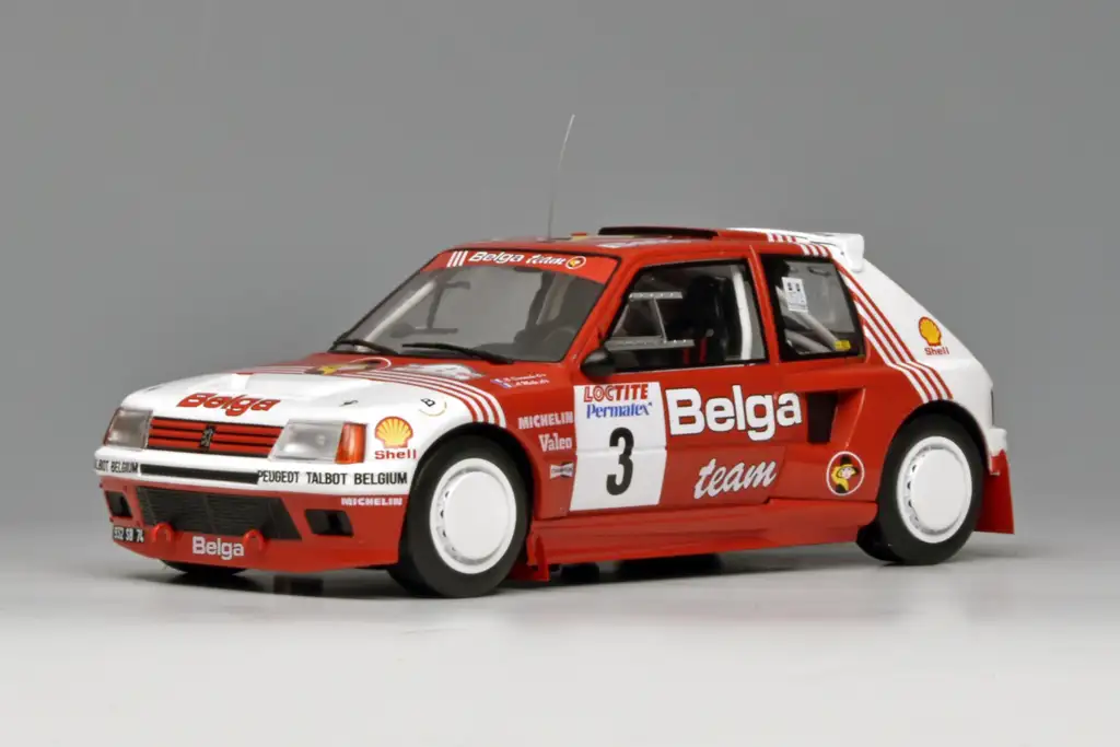 18Ixo Peugeot 205 T16 Rally Ypres 1985 1