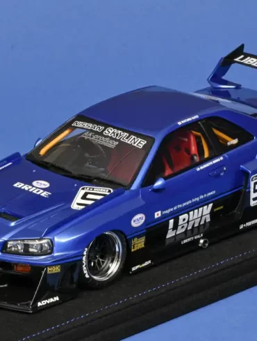 18Inno Models Nissan Skyline LBWK R34 Super Silhouette 1