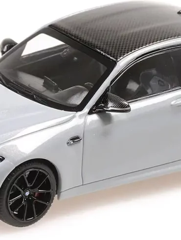 43Minichamps BMW M2 CS 2020 zilver 410021027 (1)