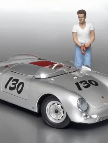 12KK Scale Porsche 550A Spyder 1956 James Dean 1