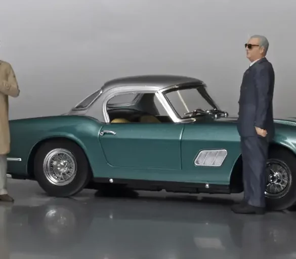 18FigManuf Bugatti+F Porsche + Ferrari + lt Frank B