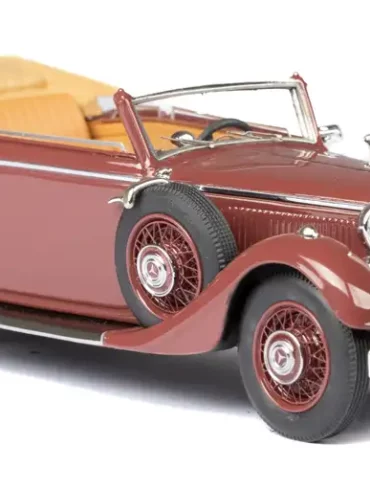 43esval MB 290 W18 cabriolet lang top down 3