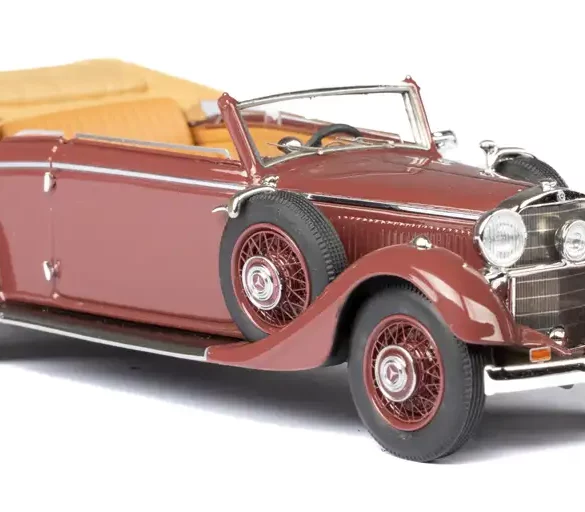 43esval MB 290 W18 cabriolet lang top down 3
