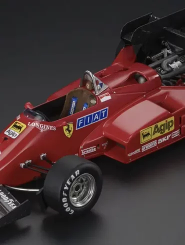 118 GP Replicas Ferrari 126 C4M (1984) Alboreto