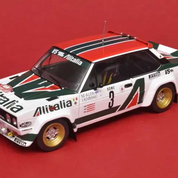 118 Solido Fiat 131 Abarth RMC (1979) Alen+Kivimaeki