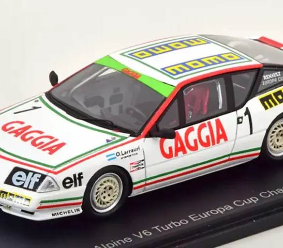 43Sprk Renault Alpine V6 Turbo Europa Cup Champion Larraurio 1985 1