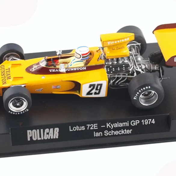 Lotus 72E 29 South Africa GP 1974 Ian Scheckter CAR02i