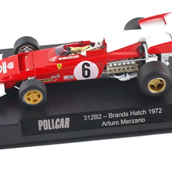 Policar Ferrari 312B2 Brands Hatch 1972 Arturo Merzario CAR05d