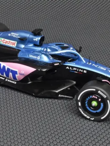 18solido Alpine A523 F1 launch set 2023 3