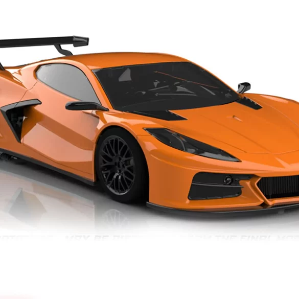NSR CORVETTE C8.R TEST CAR ORANGE