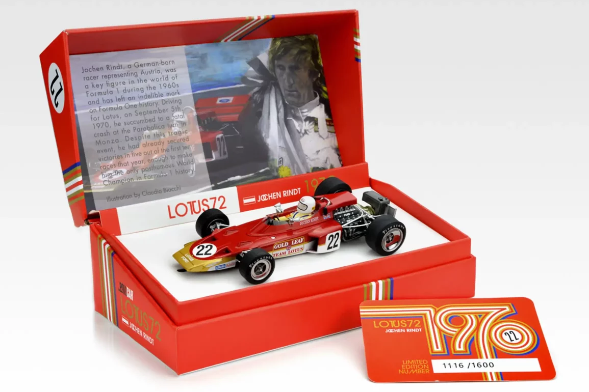 Policar Lotus 72 Sans Aileron N°22 Monza GP 1970 PCW02 3