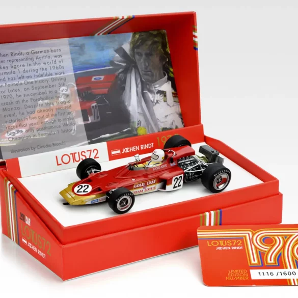 Policar Lotus 72 Sans Aileron N°22 Monza GP 1970 PCW02 3