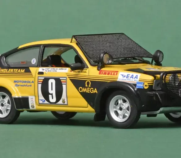 43cmr Opel Kadett C Coupe Safari Rally 1976 Röhrl+Billstam 1