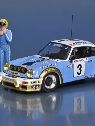 43ixo Porsche 911 Carrera RS Rally + 2 fig 1978 1