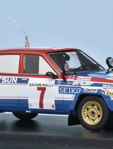 43spark DatsunViolet GT Safari Rally 1981 Mehta+Doughty 1