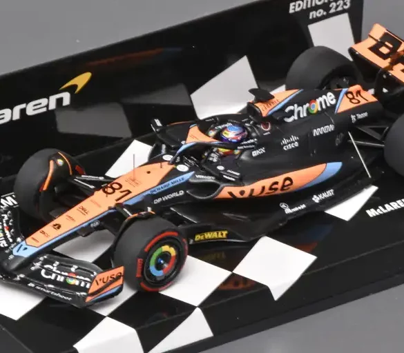 43minic McLaren MCL60 2023 Piastri 1