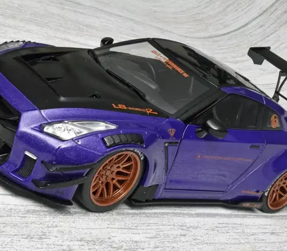 18solido Nissan GT R LB Works b kit 2018 1