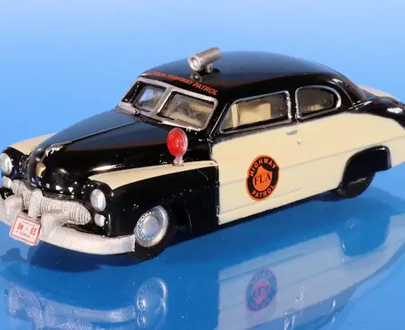 INT.Oxford Diecast 87.Mercury Florida Highway Patrol