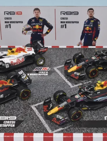 43Bburago Red Bull RB16 +18 +19 + 19 set